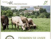 Tablet Screenshot of biohof-ortenstein.ch